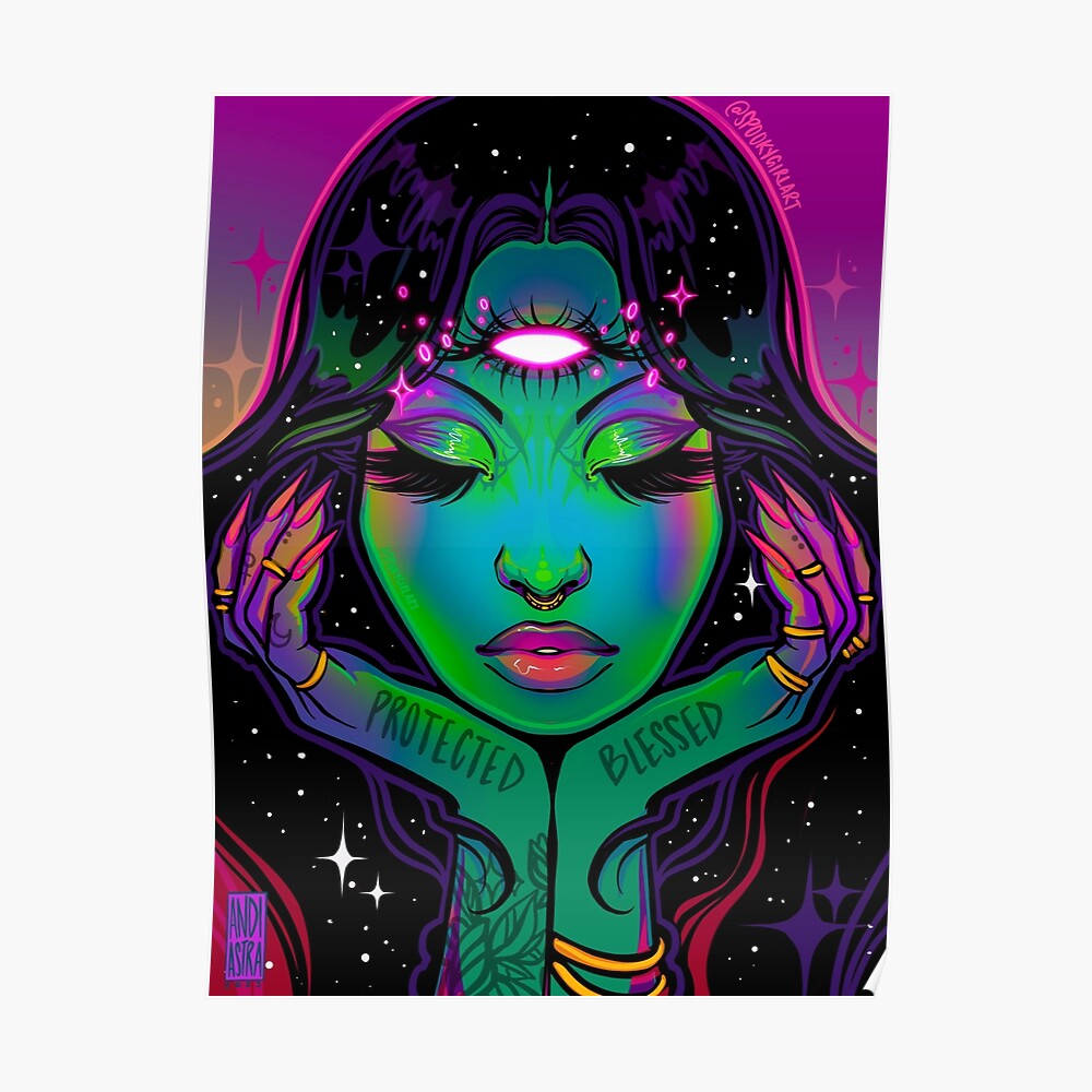 Divine Protection Poster Print