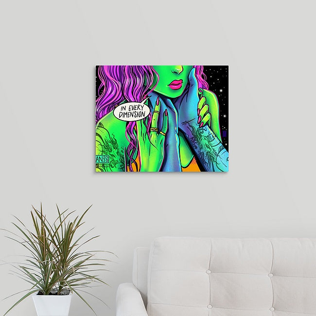In Every Dimension Large Canvas Print