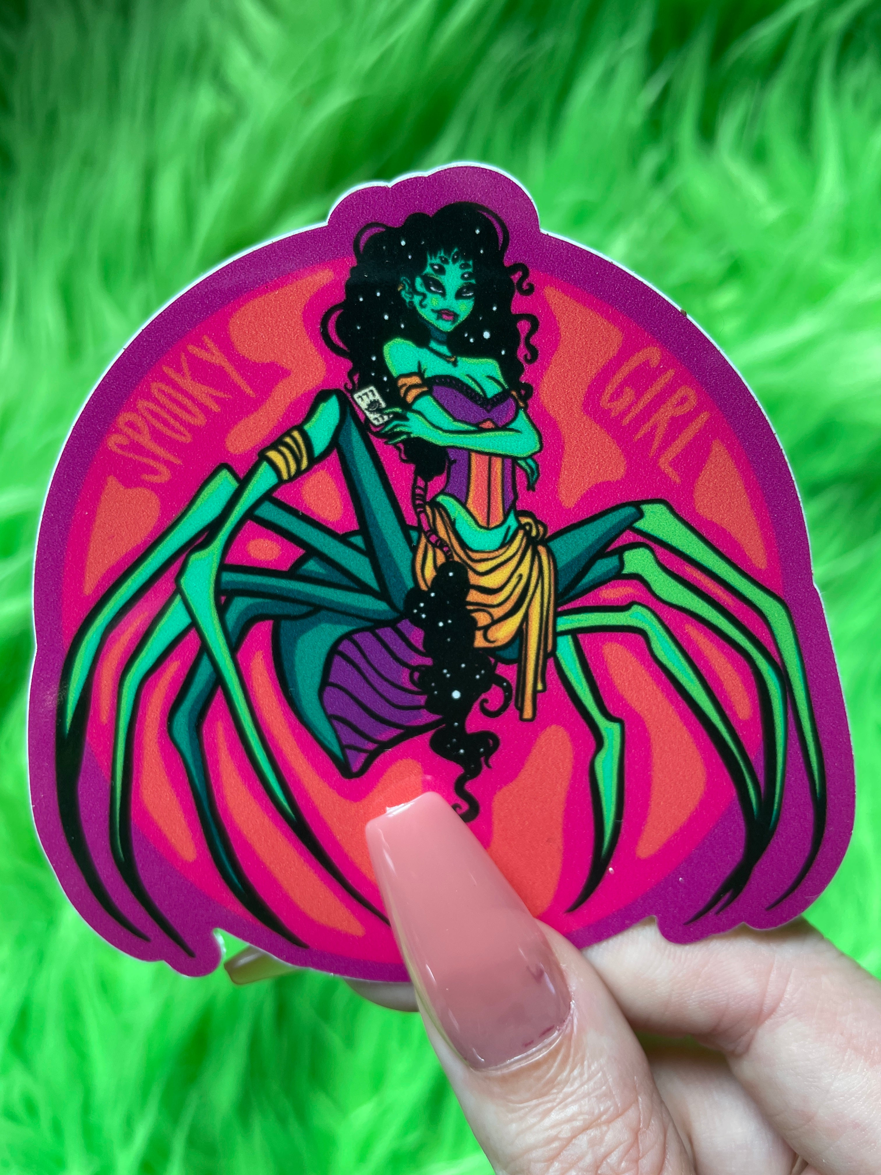 Spider Queen | 4x4" Sticker